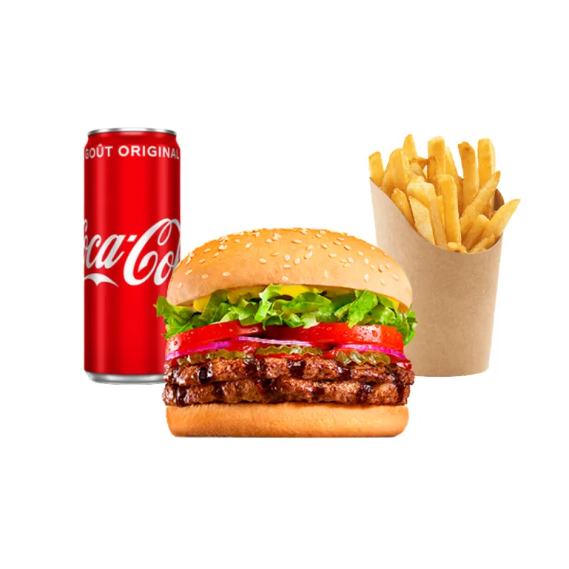 Burger Double 150 Menu