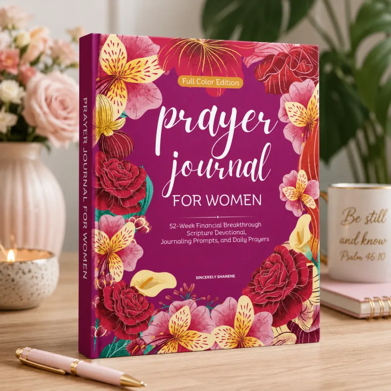 Prayer Journal for Women 52-Week Financial Breakthrough Scripture Devotional, Journaling Prompts, and Daily Prayers