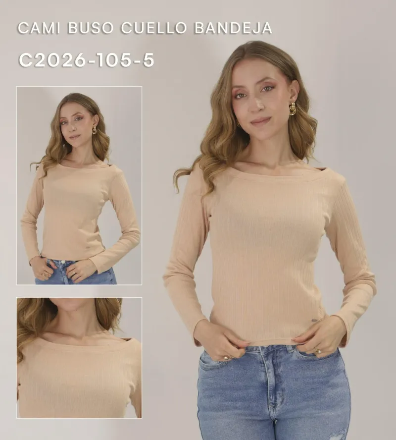 CAMI BUSO CUELLO BANDEJA C2026 - 105 - 5 [BLU]