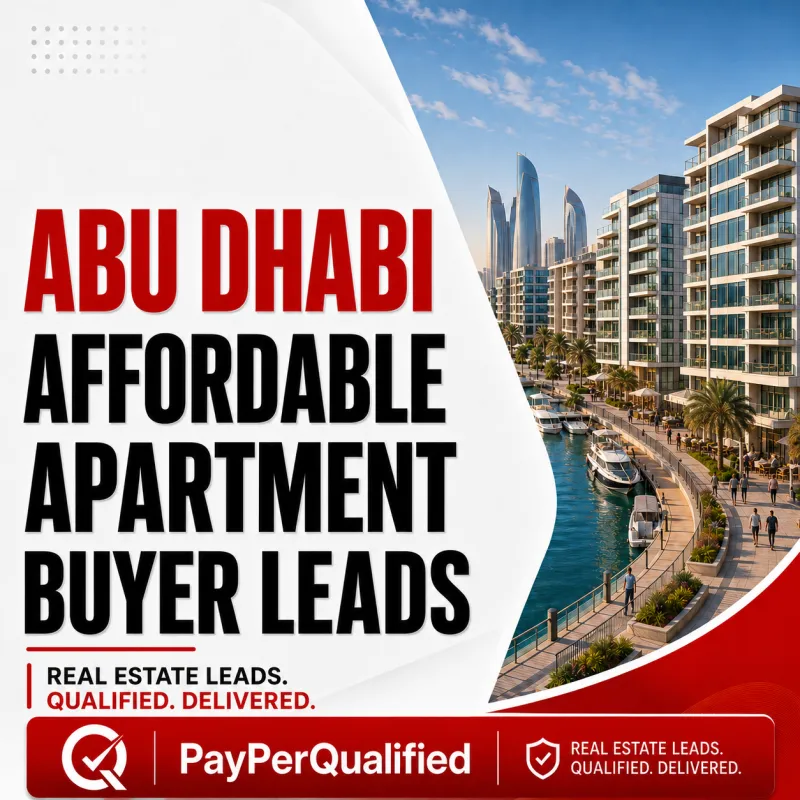 Abu Dhabi Affordable Waterfront Apartment Buyer Leads