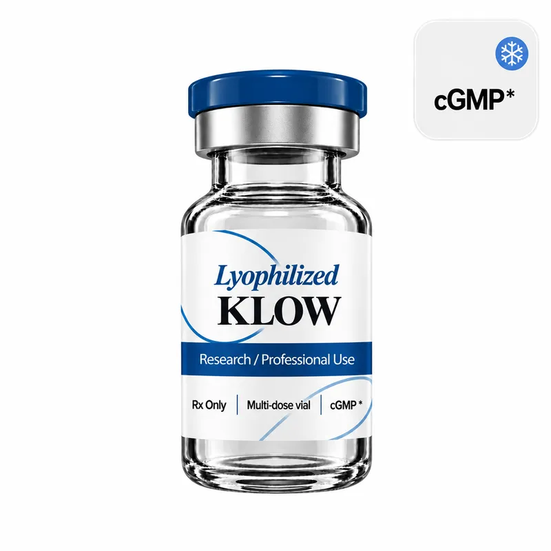 KLOW (BPC-157 / GHK-CU / TB-500 / KPV) 10mg/50mg/10mg/10mg/mL (3mL)