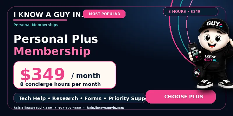 Personal Plus Membership — $349/month