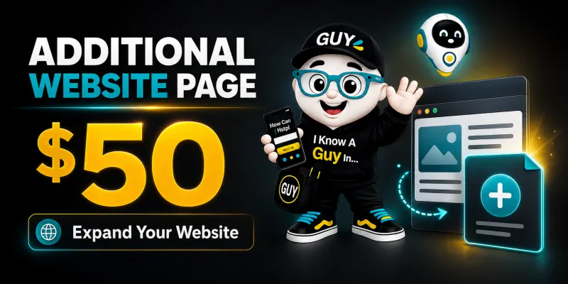 Additional Website Page