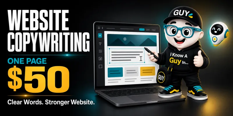 Website Copywriting — One Page