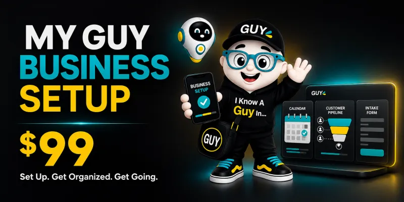 My Guy Business Setup