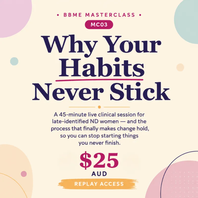MC03- Why Your Habits Never Stick