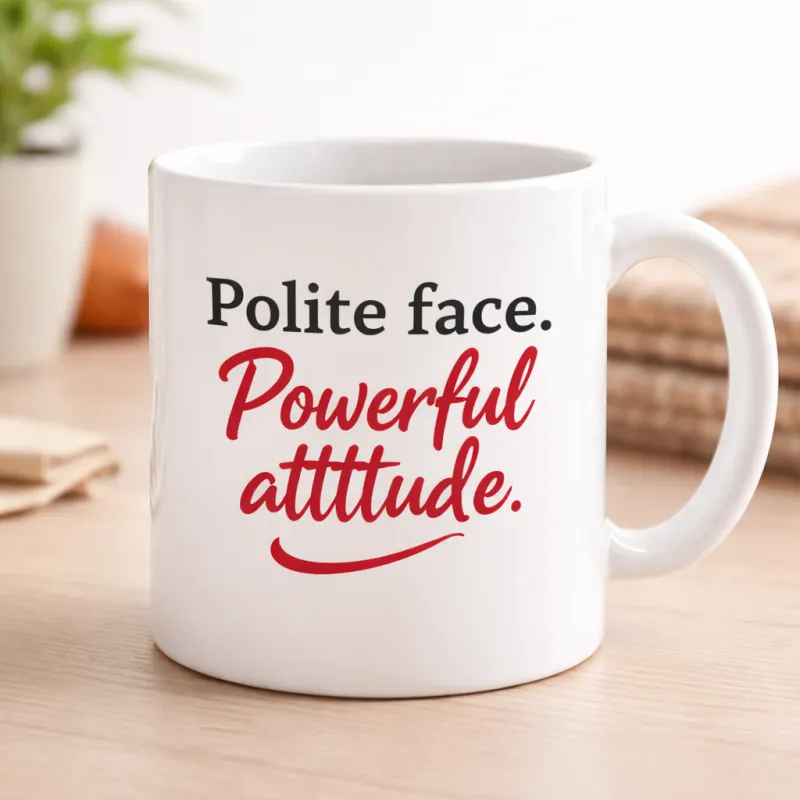 Polite Ceramic Mug