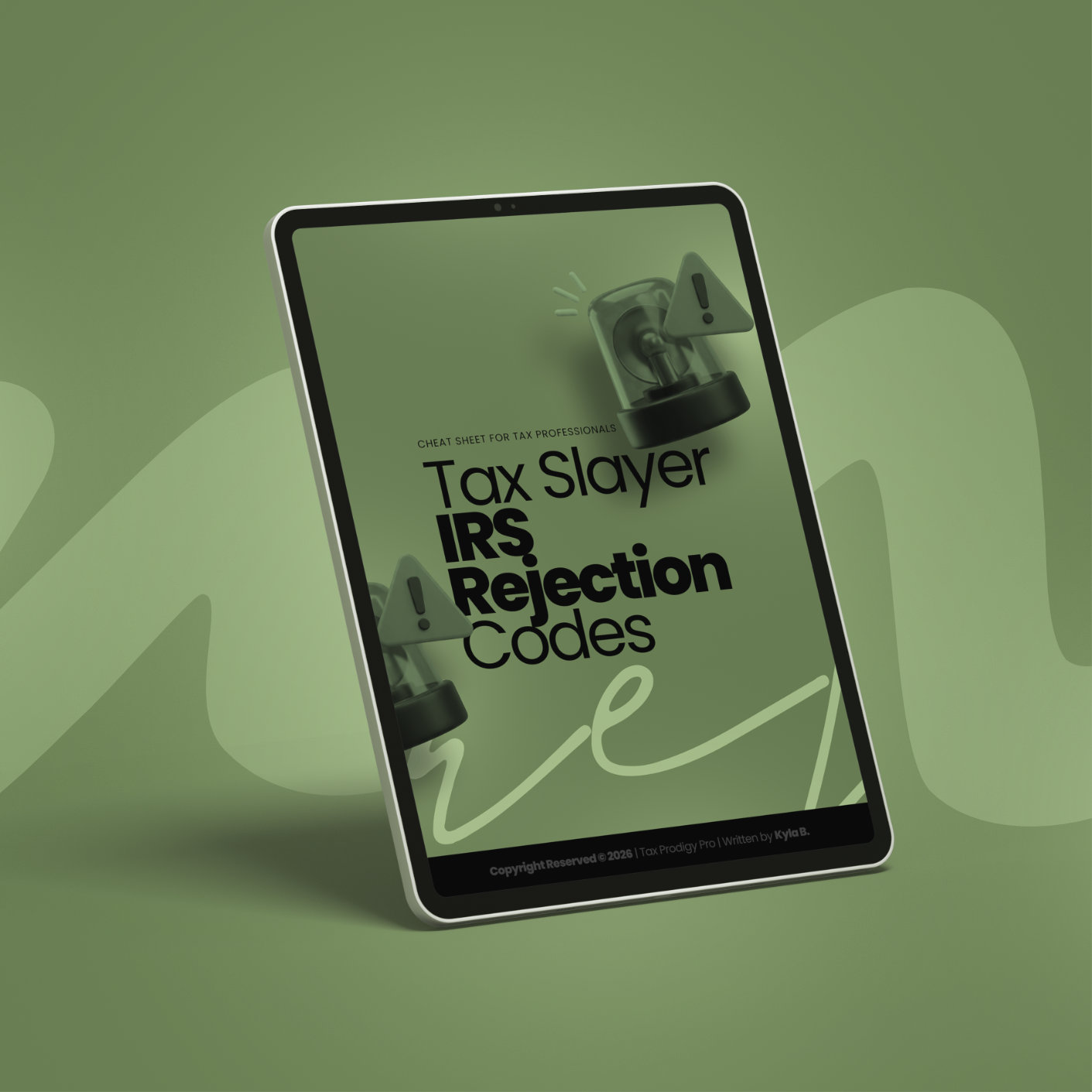 Tax Slayer IRS Rejection Codes