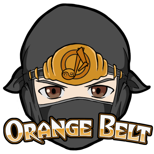 Orange Belt Sticker