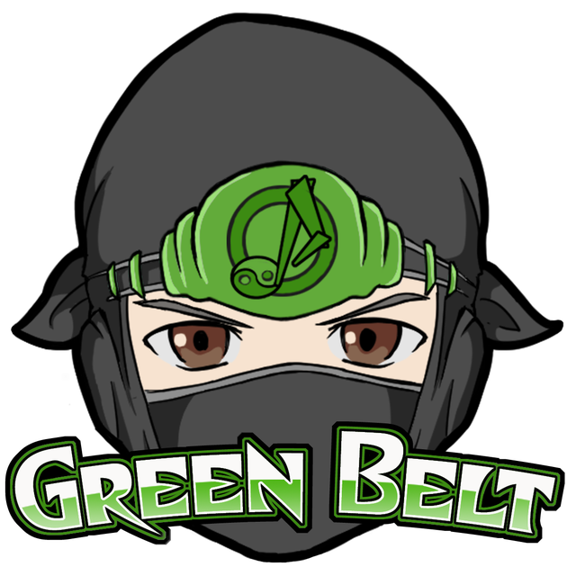 Green Belt Sticker