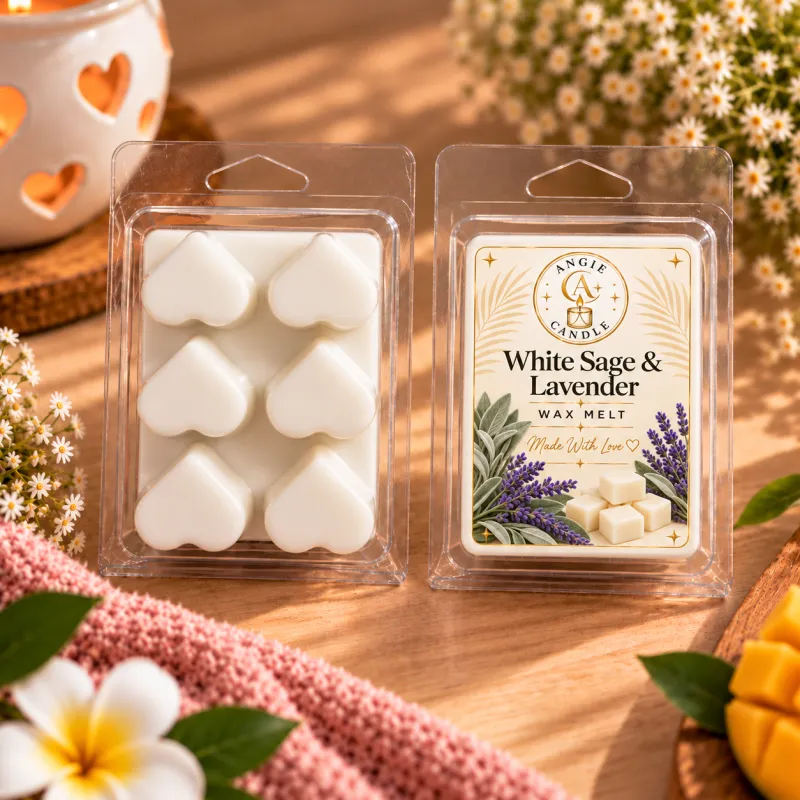 White Heart Wax Melts