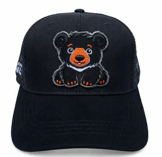 Baby Black Bear Trucker Hat – DOGGY Collection