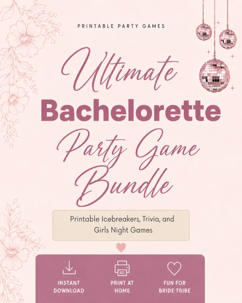 Ultimate Bachelorette Party Game Bundle