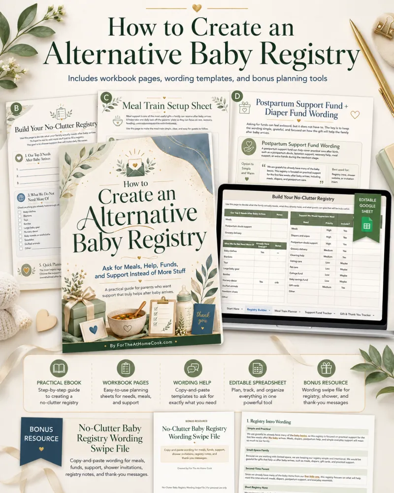 How to Create an Alternative Baby Registry Toolkit