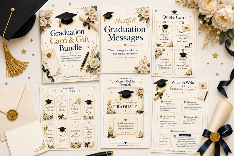 Graduation Card & Gift Bundle