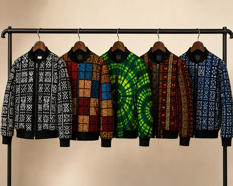 Ankara Bomber Jacket