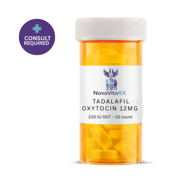 Tadalafil/Oxytocin 12mg/100 IU ODT - 10 Count