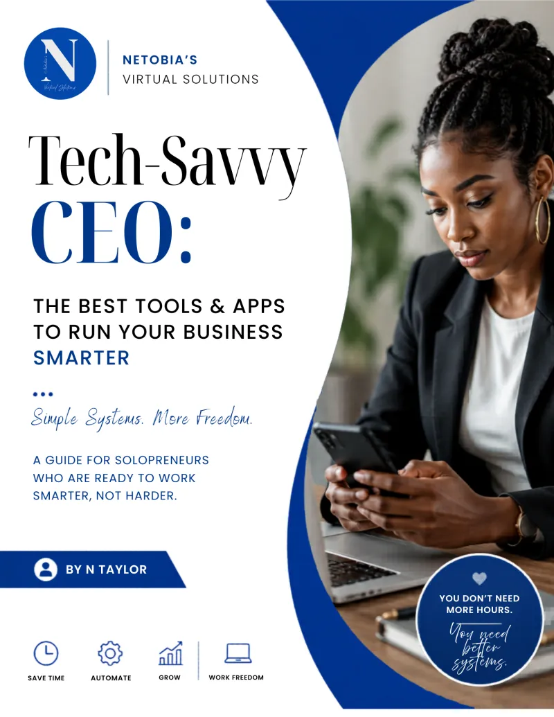 Tech-Savvy CEO: A Free Guide for Solopreneurs