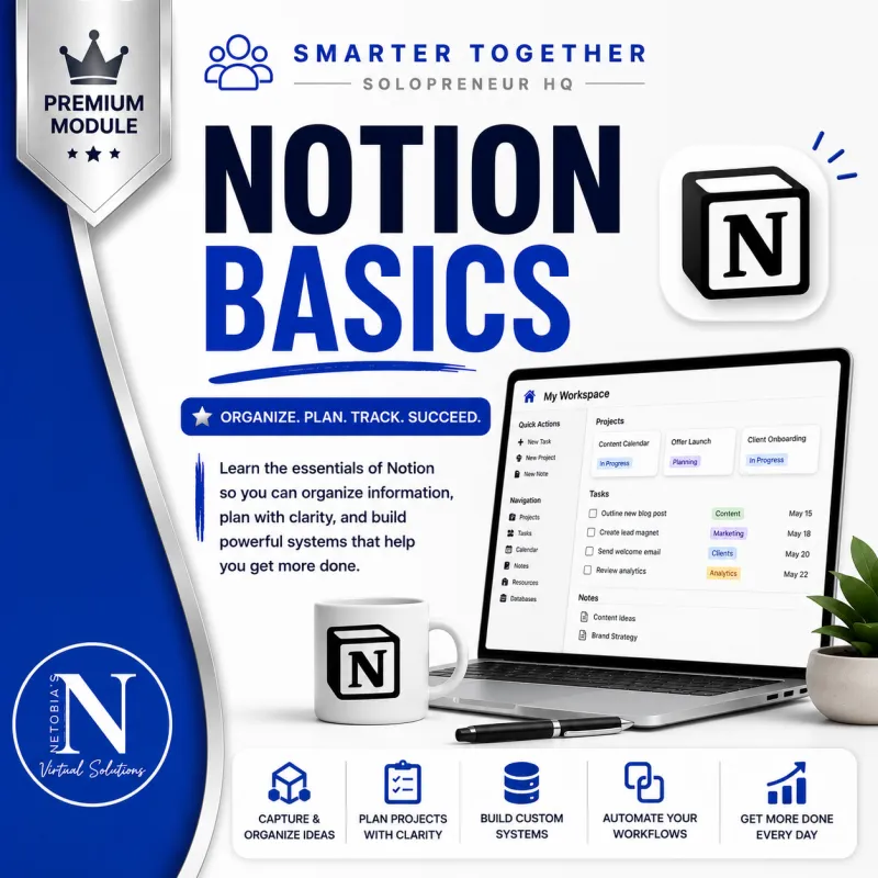 Module - Notion Basics 2.0 (Self-Paced)