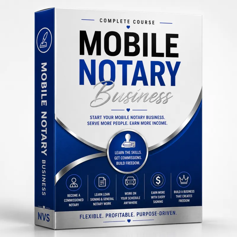 Mobile Online Notary (Self Paced)