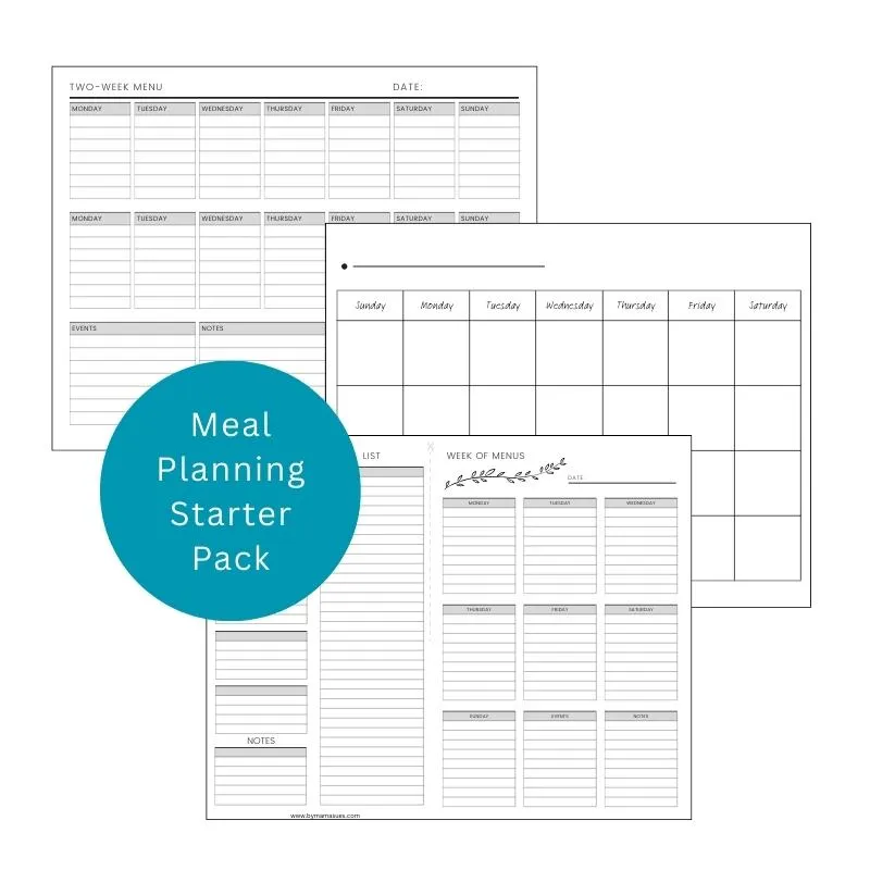 Meal Planning Starter Kit