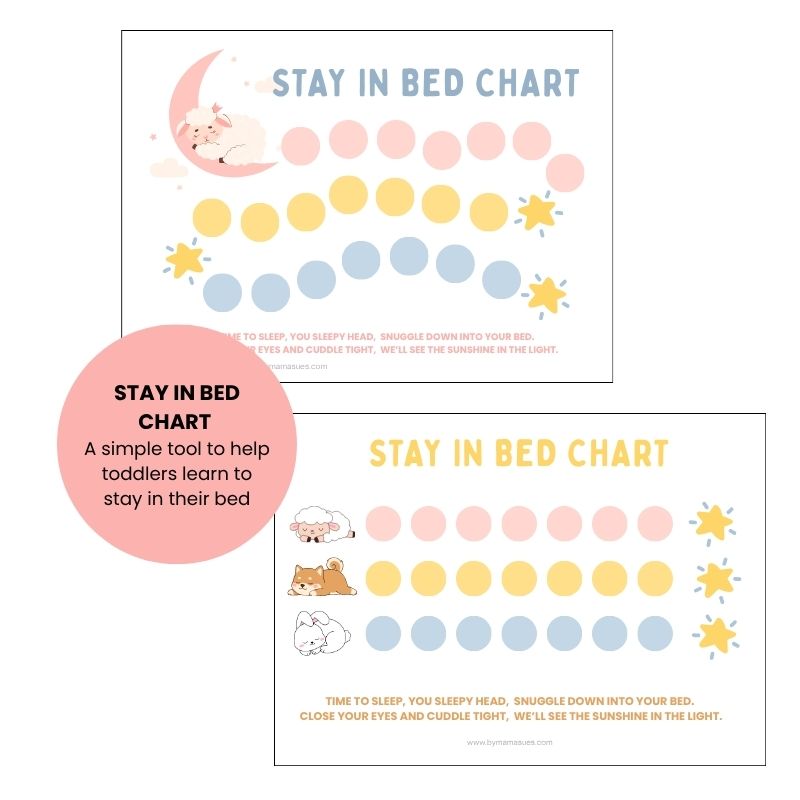 Stay in Bed Chart (For Toddlers)