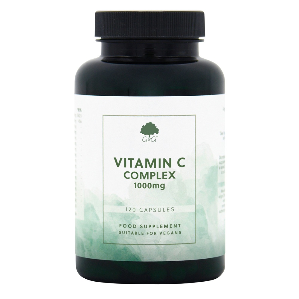 Vitamin C Complex 1000mg - 120 Vegan Capsules