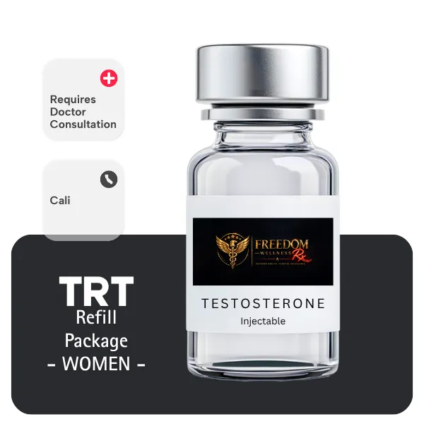 TRT CALI Women's Refill Package (Cypionate 200mg/mL 10mL)
