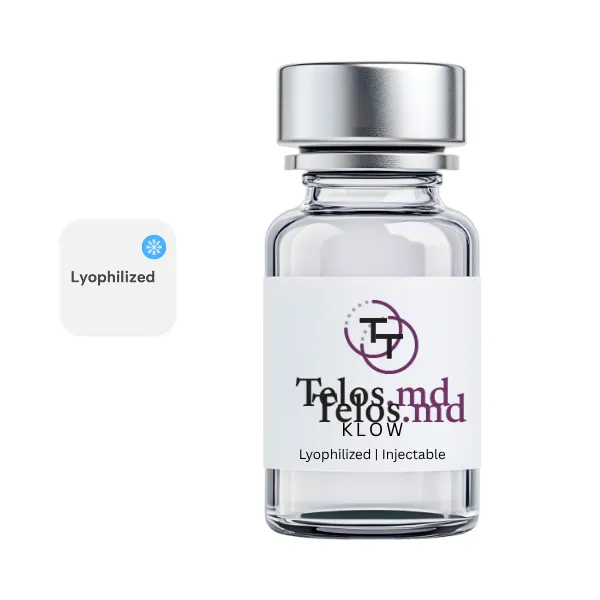 KLOW (BPC-157 / GHK-CU / TB-500 / KPV) 10mg/50mg/10mg/10mg/mL (3mL) - Lyophilized