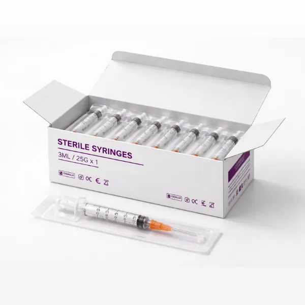 Box of 100 syringes
