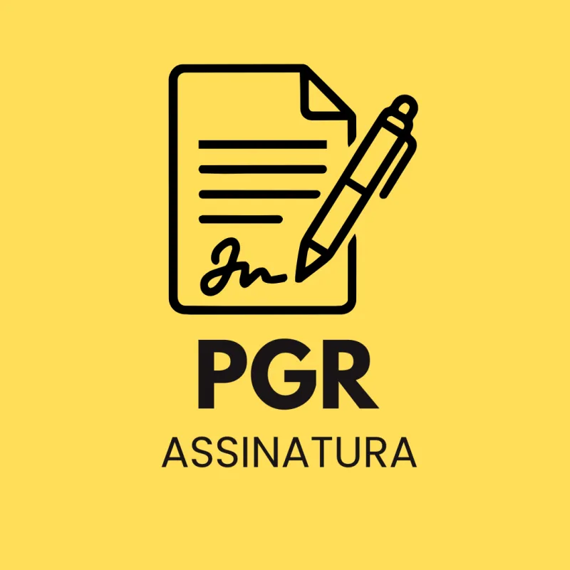 Assinatura de PGR