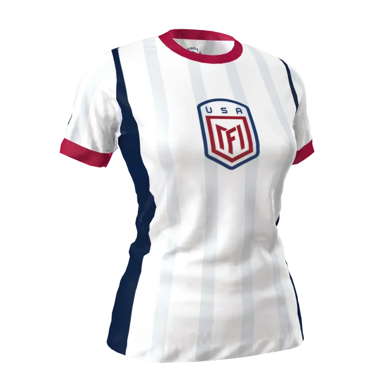 US Mini Football — Admiral Training Jersey — White