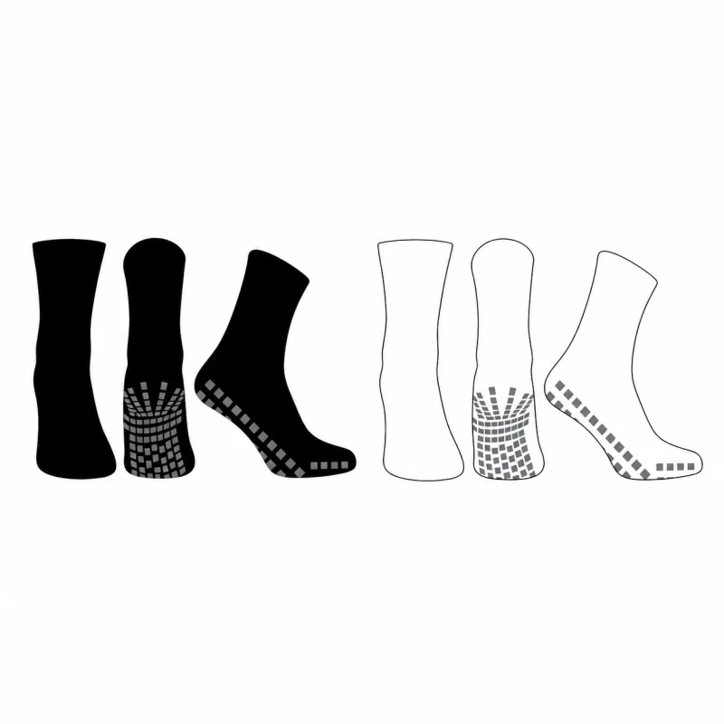 TB5 Futsal — Tekkrs Grip Socks — Black or White