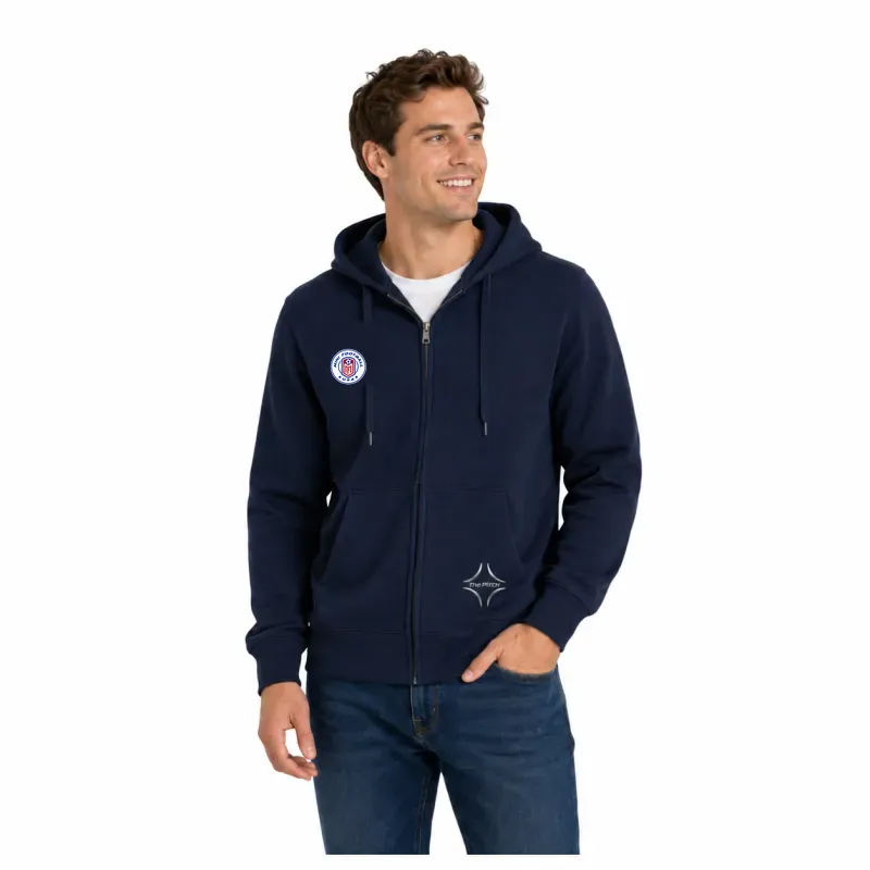US Mini Football — Men’s Brace Super Heavyweight Full-Zip Hooded