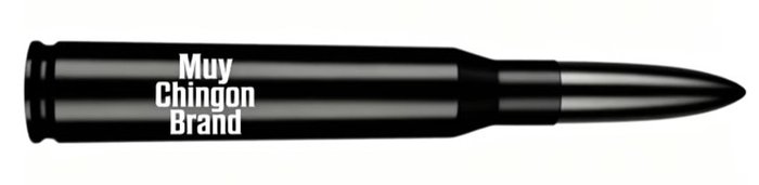 Black Antena With Mini Lamp X 15 Entradas