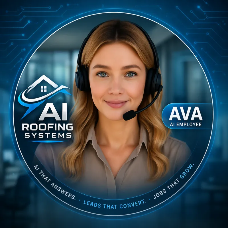 Ava AI Roofing System:  24/7 Lead Capture, Follow-Up & Appointment Booking Platform
