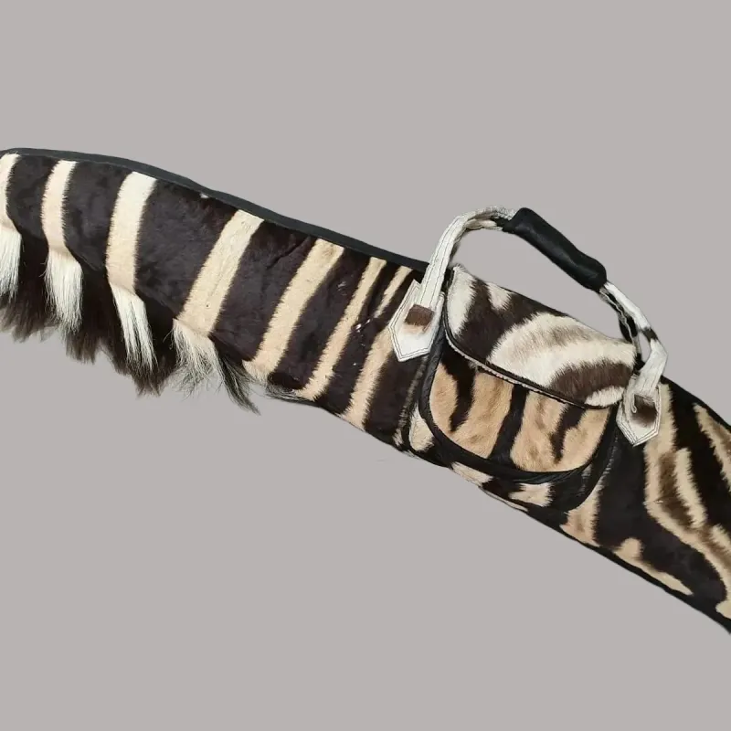 Zebra Fur Rifle Bag