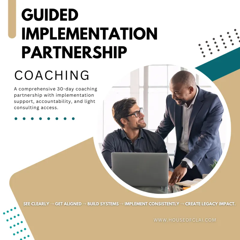 Tier C — Guided Implementation Partnership