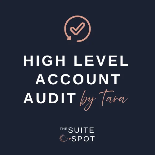 HighLevel Account Audit