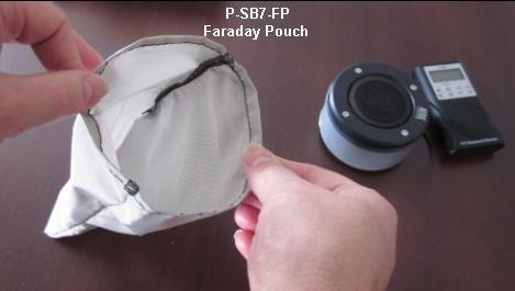P-SB7-FP Flexible Faraday Cage Pouch for the P-SB7 Spirit Box