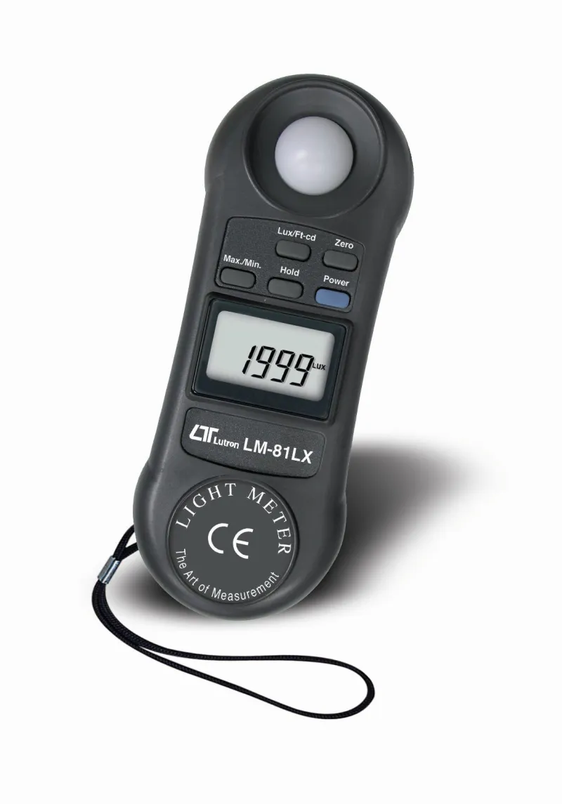LM-81LX Handheld Light Meter (Lux and Ft-cd)