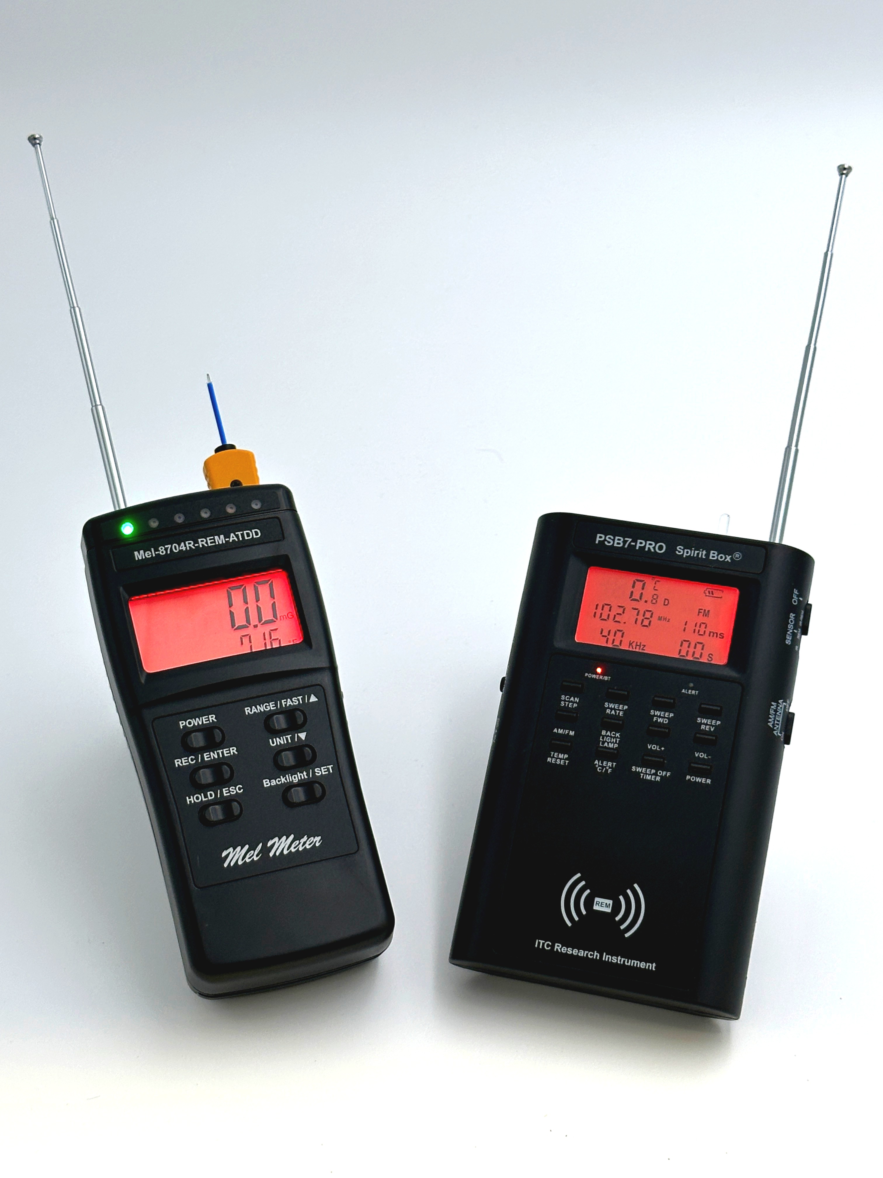 Mel-8704-REM-ATDD + P-SB7-PRO (Rev2) Kit. EMF, Temperature, REM Field, and Sweep-Radio ITC Bundle