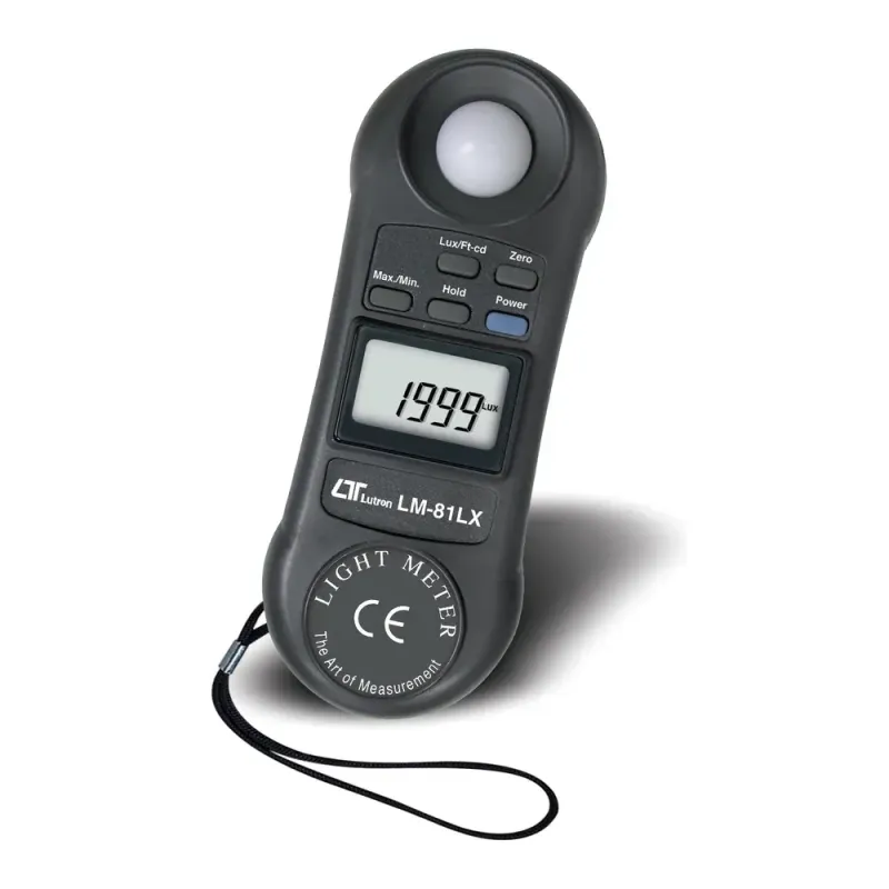 LM-81LX Handheld Light Meter (Lux and Ft-cd)