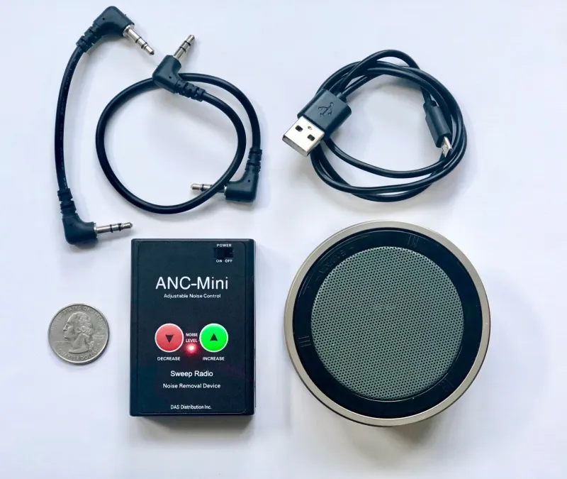 ANC-MINI-X1 - ANC-Mini Active Noise Control Processor with X1 Speaker