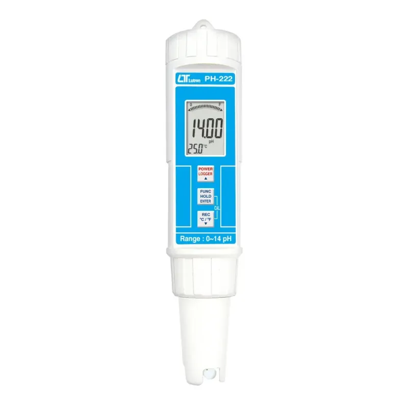 PH-222 Pen Style pH and Temperature Meter with Built-in Electrode