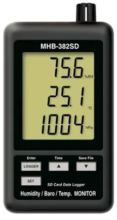 MHB-382SD Humidity, Barometric Pressure & Temperature Meter with SD Data Logger