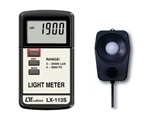 LX-113S-CC, Lux and Foot-Candle Light Meter with Calibration Certificate