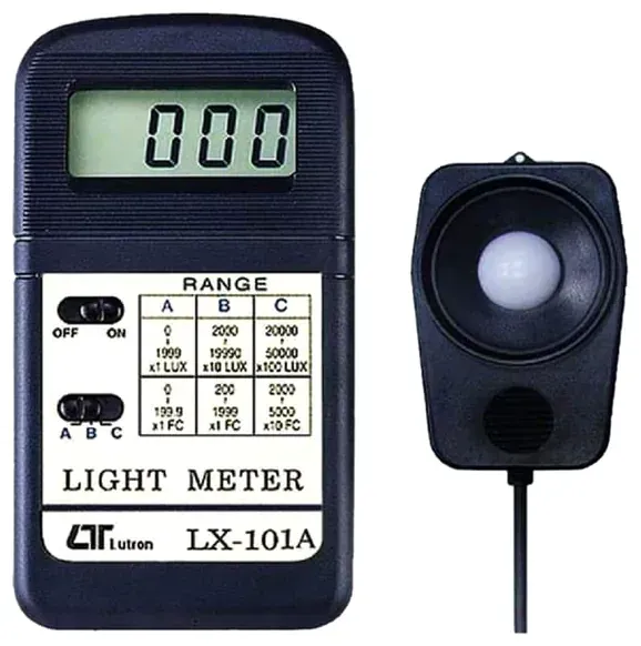LX-101A-CC Digital Lux Meter with Calibration Certificate