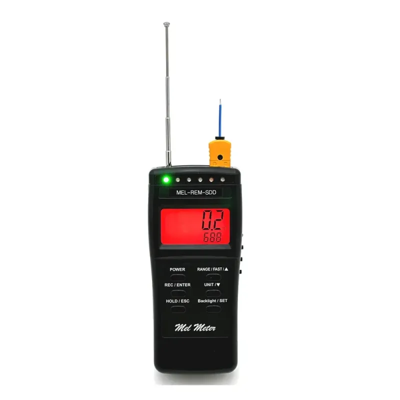 Mel-8704R-REM-SDD (21487-700). EMF, Temperature, REM Field, and Shadow Detection Meter.
