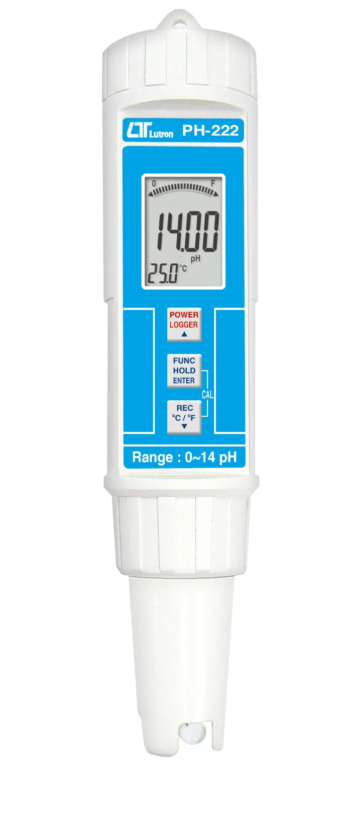 PH-222 Pen Style pH and Temperature Meter with Built-in Electrode